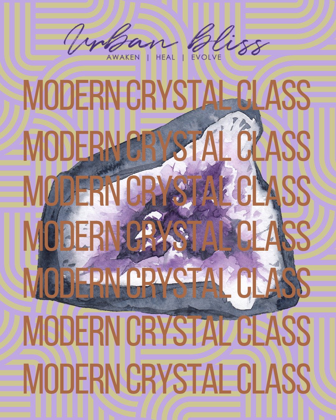 Gem Sessions:  MODERN CRYSTALS 101  (Live Class – Dec 6, 2025 1-5 PM)